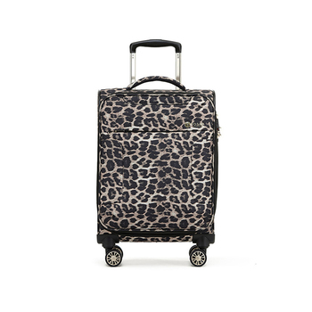 Tosca So-Lite 3.0 20" Cabin Trolley Luggage Suitcase - Leopard