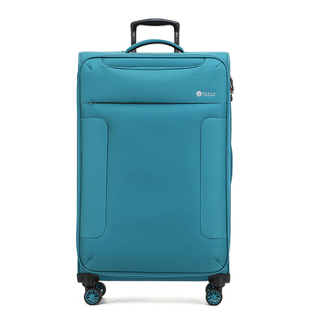 Tosca So-Lite 3.0 29" Checked Trolley Luggage Suitcase - Teal