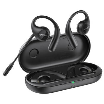 EMeet AirFlow Wireless Open-Ear Bluetooth Wireless Earbuds - Black