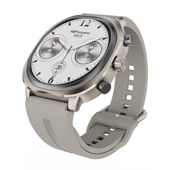 HiFuture AIX LITE AMOLED Wireless Smart Watch 1.43" Display - Gold
