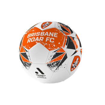 A-League Brisbane Roar A-League Soft PVC Soccer Ball Size 5 - Orange