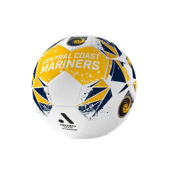 A-League Central Coast Mariners A-League Soccer Ball Size 5 - Yellow