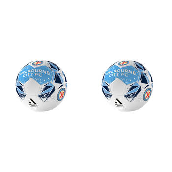 2PK A-League Melbourne City FC A-League Soccer Ball Size 5 - Blue
