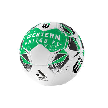 A-League Western United A-League Soccer Ball Size 5 - Green
