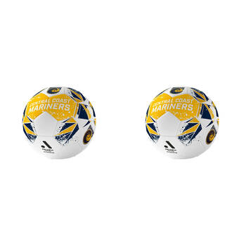 2PK A-League Central Coast Mariners A-League Soccer Ball Size 1 - Yellow