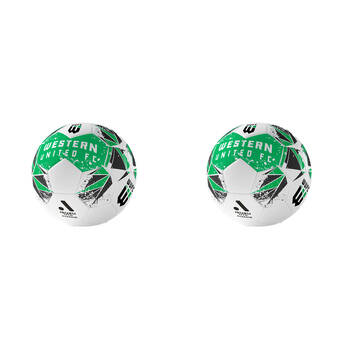 2PK A-League Western United A-League Soccer Ball Size 1 - Green