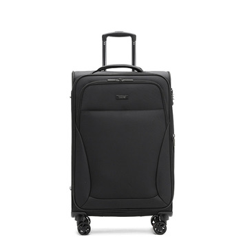 Australian Luggage Co Softside Wings Wheeled Suitcase 25 - Black
