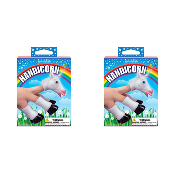 10pc Archie Mcphee Handicorn Finger Puppet Kids Toy
