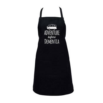 Annabel Trends Screen Print Apron 60x80cm Adventure B4 Dementia