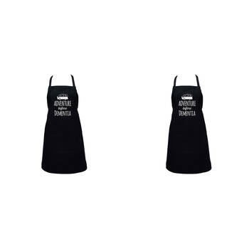 2PK Annabel Trends Screen Print Apron 60x80cm Adventure B4 Dementia