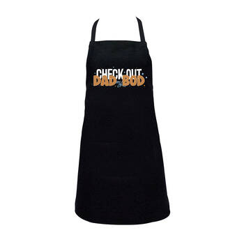 Annabel Trends Screen Print Apron 60x80cm Check Out My Dad Bod