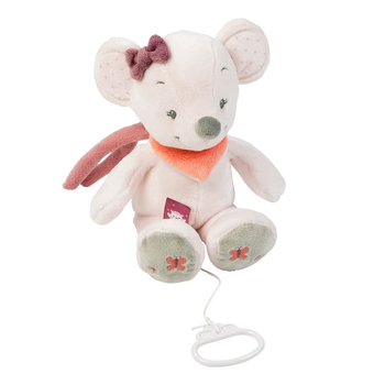 Nattou Musical Valentine The Mouse Soft/Plush Toy Baby 0m+