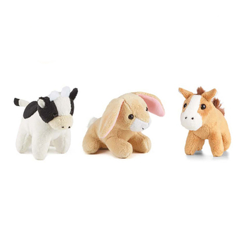 3PK Living Nature Farm Mini Buddies Assorted 9cm