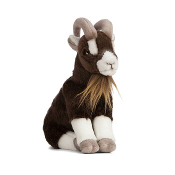 Living Nature Brown Goat Sitting 20cm