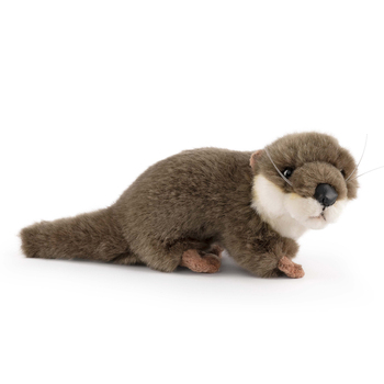 Living Nature 25cm Otter Animal Toy Kids 0m+ Small Brown