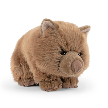 Living Nature 25cm Wombat Animal Plush Toy Kids 0m+