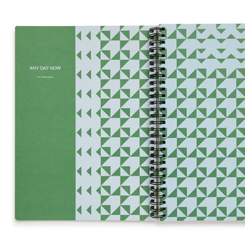 Any Day Now Dot Grid B5 Ruled Notebook 80gsm Paper - Pink & Yellow