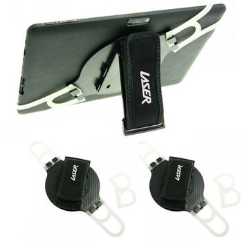 2x Laser Mount/Desk Stand/Handheld/Grip/Holder For Ipad Mini/Air Tablet Rotating