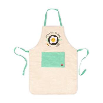 Legami Apron Super Chef Egg w/Front Pocket & Drawstring Cooking Accessory