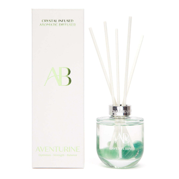 Aromabotanical Crystal 200ml Reed Diffuser - Aventurine