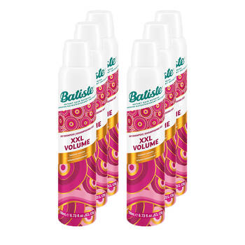 6pc Batiste Volumising Long Lasting Dry Shampoo 200ml XXL Sylist Volume