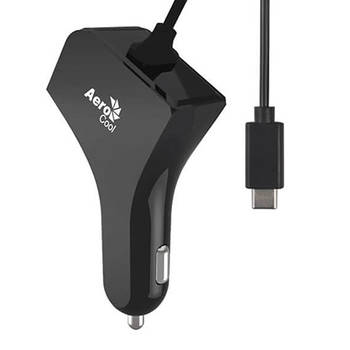 AeroCool Smart 45W USB Type-C Car Charger for Laptop & Phones