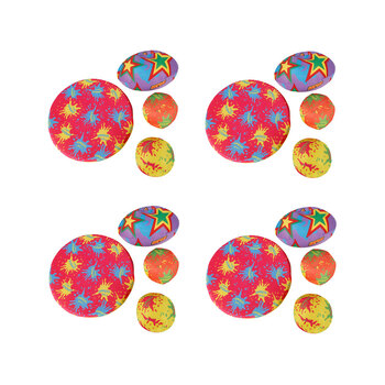 4x 4Pc Airtime Water Splash Flying Disc And Sports Balls 27x19cm 3+