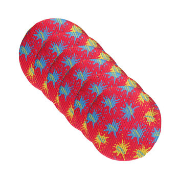 6PK Airtime Water Splash Flying Disc Kidss Play Toy 28x20cm 3+