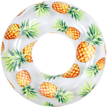 Airtime 90cm Ultra Clear Pineapple Fruit Swim Ring Toy