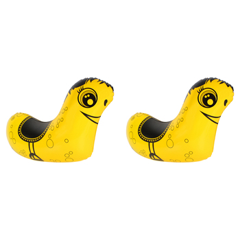 2PK Airtime 88cm Aqua Pony Pool Floater Kids/Children 3y+ Assorted