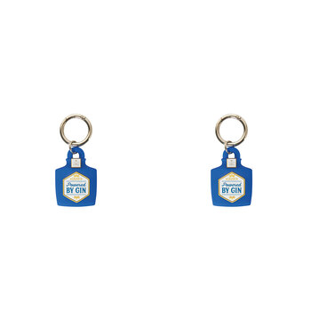 2PK Legami Holder Key Ring/Tracker Case Accessory For AirTag - Gin