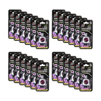 24PK AutoShift Car Air Freshener w/Vent Clip 30 Days 4ml Various Scents Assorted