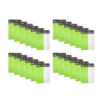 24PK AutoShift Premium Microfibre Drying Cloth Car Cleaning 50x70cm Assorted