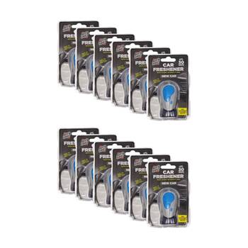 12PK AutoShift Car Air Freshener w/Scent Intensity Dial Auto Accessory Assorted
