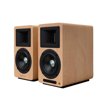 Airpulse A80 Active Bookshelf Speaker System - Pine