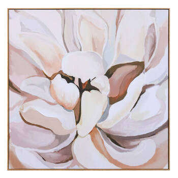 LVD Framed Canvas Home/Room Decor 100cm - Modern Flower