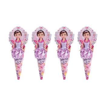 4PK Zuru Sparkle Girlz 10.5In Princess Doll Playset Kids/Children - 3y+ Assorted