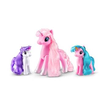 3pc Zuru Sparkle Girlz Unicorns Doll Playset Kids/Children - 3y+