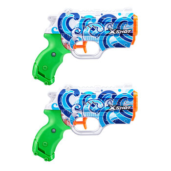 2PK Zuru Xshot Fast Fill Skins Nano Water Gun Kids Toy 5+