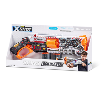 Zuru X-Shot Skins Lock Blaster Kids/Children Toy 8+