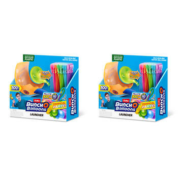 2PK Zuru Bunch O Balloons Launcher w/ 100 Water Balloons 3y+
