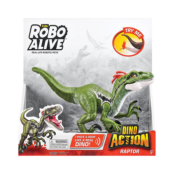 Zuru Robo Alive Dino Action Raptor Kids Toy 3y+