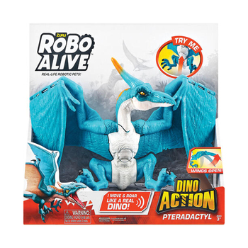 Zuru Robo Alive Dino Action Pterodactyl Kids Toy 3y+