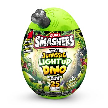 Zuru Smashers Mega Jurassic Light-Up Surprise Egg Kids Toy 5+