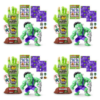 4PK Zuru Smashers Horror House Dissect Build Your Own Monster 3y+ Assorted