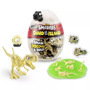 Zuru Smashers Dino Island Egg Assorted Mystery Capsule Kids Toy 3y+