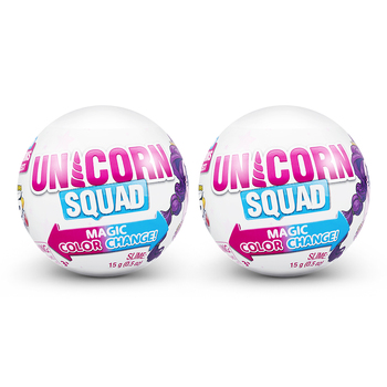 2PK Zuru 5 Surprise Unicorn Squad Magic Colour Change Surprise Capsule Kids Toy 3+