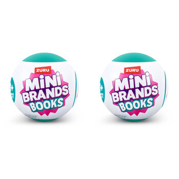2PK Zuru Mini Brands - Books Mystery Capsule Assorted 3+