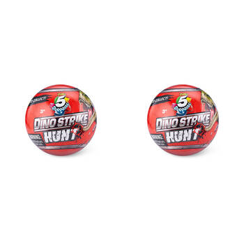 2PK Zuru 5 Surprise Dino Mix & Match Mystery Capsule Toy - Assorted 3y+