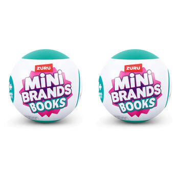 2PK Zuru Mini Brands Books S2 Mystery Book Toys Kids - Assorted 3y+